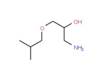 1-amino-3-isobutoxypropan-2-ol - chemical structure image