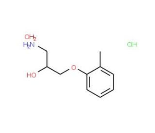 1-Amino-3-o-tolyloxy-propan-2-olhydrochloride hydrate - chemical structure image