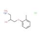 1-Amino-3-o-tolyloxy-propan-2-olhydrochloride hydrate - chemical structure image