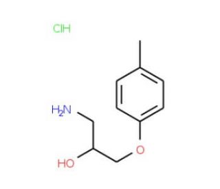 1-Amino-3-p-tolyloxy-propan-2-olhydrochloride - chemical structure image