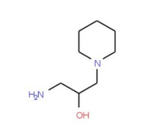1-Amino-3-piperidin-1-ylpropan-2-ol (CAS 39849-46-2) - chemical structure image