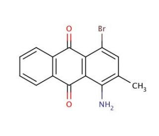 1-Amino-4-bromo-2-methylanthraquinone (CAS 81-50-5) - chemical structure image
