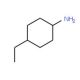 1-Amino-4-ethylcyclohexane (CAS 42195-97-1) - chemical structure image