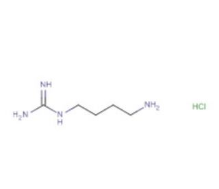 1-Amino-4-guanidinobutane 2HCl (CAS 334-18-9) - chemical structure image
