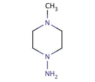 1-Amino-4-methylpiperazine dihydrochloride monohydrate (CAS 40675-60-3) - chemical structure image