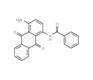 1-Amino-5-benzoylaminoanthraquinone (CAS 117-06-6) - chemical structure image