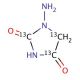1-Amino Hydantoin-13C3 (CAS 957509-31-8) - chemical structure image