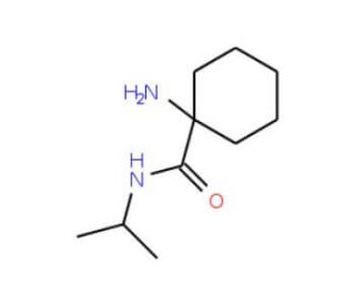 1-amino-N-(propan-2-yl)cyclohexane-1-carboxamide - chemical structure image