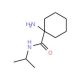 1-amino-N-(propan-2-yl)cyclohexane-1-carboxamide - chemical structure image