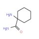 1-aminocyclohexanecarboxamide - chemical structure image