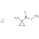 1-Aminocyclopropane-1-carboxylic Acid Methyl Ester, Hydrochloride (CAS 72784-42-0) - chemical structure image