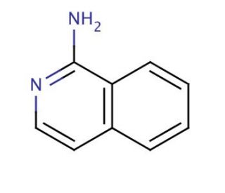1-Aminoisoquinoline (CAS 1532-84-9) - chemical structure image