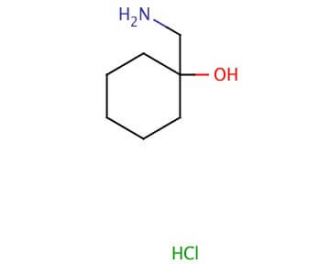 1-Aminomethyl-1-cyclohexanol hydrochloride (CAS 19968-85-5) - chemical structure image