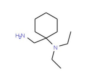 (1-Aminomethyl-cyclohexyl)-diethyl-amine - chemical structure image