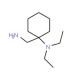 (1-Aminomethyl-cyclohexyl)-diethyl-amine - chemical structure image
