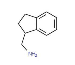 1-Aminomethylindane (CAS 54949-92-7) - chemical structure image