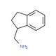 1-Aminomethylindane (CAS 54949-92-7) - chemical structure image