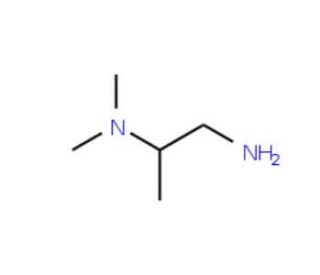 (1-aminopropan-2-yl)dimethylamine (CAS 19764-58-0) - chemical structure image