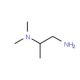 (1-aminopropan-2-yl)dimethylamine (CAS 19764-58-0) - chemical structure image