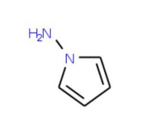 1-Aminopyrrole (CAS 765-39-9) - chemical structure image