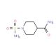 1-(aminosulfonyl)piperidine-4-carboxamide - chemical structure image