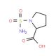 1-(aminosulfonyl)pyrrolidine-2-carboxylic acid - chemical structure image