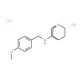 (1-Aza-bicyclo[2.2.2]oct-3-yl)-(4-methoxy-benzyl)-amine dihydrochloride - chemical structure image