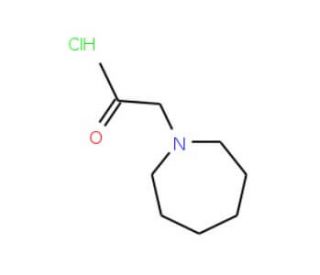 1-Azepan-1-ylacetone hydrochloride - chemical structure image