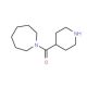 1-Azepanyl(piperidin-4-yl)methanone (CAS 86542-89-4) - chemical structure image