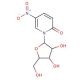 1-(b-D-Ribofuranosyl)-5-nitropyridine-2-one (CAS 59892-36-3) - chemical structure image