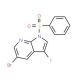 1-Benzenesulfonyl-5-bromo-3-iodo-1H-pyrrolo[2,3-b]pyridine (CAS 757978-19-1) - chemical structure image