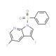 1-Benzenesulfonyl-5-fluoro-3-iodo-1H-pyrrolo[2,3-b]pyridine - chemical structure image
