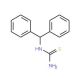 1-Benzhydryl-2-thiourea (CAS 92192-94-4) - chemical structure image