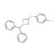 1-Benzhydryl-3-(4-chloro-phenylthio)-azetidine (CAS 132924-59-5) - chemical structure image