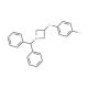 1-Benzhydryl-3-(4-fluoro-phenylthio)-azetidine - chemical structure image