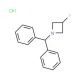 1-Benzhydryl-3-fluoro-azetidine hydrochloride (CAS 869488-99-3) - chemical structure image