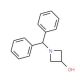 1-Benzhydrylazetidin-3-ol (CAS 18621-17-5) - chemical structure image