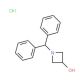 1-Benzhydrylazetidin-3-ol HCl (CAS 90604-02-7) - chemical structure image