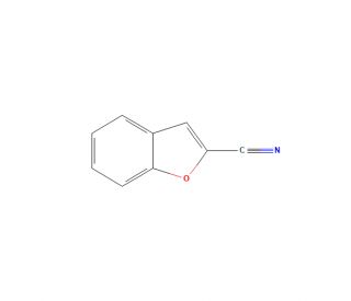 1-Benzofuran-2-carbonitrile (CAS 41717-32-2) - chemical structure image