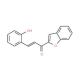 1-Benzofuran-2-yl-3-(2-hydroxy-phenyl)-propenone (CAS 107155-10-2) - chemical structure image