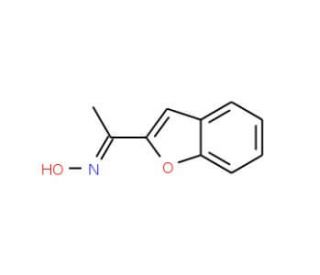 1-Benzofuran-2-yl-ethanone oxime - chemical structure image
