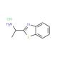 1-Benzothiazol-2-yl-ethylamine hydrochloride - chemical structure image