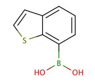 1-benzothien-7-ylboronic acid (CAS 628692-17-1) - chemical structure image