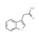 1-Benzothiophen-3-ylacetic acid 的分子结构, CAS编号: 1131-09-5 1-Benzothiophen-3-ylacetic acid (CAS 1131-09-5) - chemical structure image