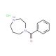 1-benzoyl-1,4-diazepane hydrochloride - chemical structure image