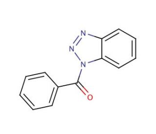 1-Benzoyl-1H-benzotriazole (CAS 4231-62-3) - chemical structure image