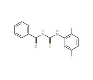1-Benzoyl-3-(2,5-difluorophenyl)thiourea (CAS 887266-93-5) - chemical structure image