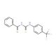 1-Benzoyl-3-[4-(trifluoromethyl)phenyl]thiourea (CAS 117174-71-7) - chemical structure image