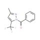 1-Benzoyl-3-methyl-5-trifluoromethylpyrazole - chemical structure image