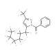 1-Benzoyl-5(3)-(perfluorohexyl)-3(5)-(trifluoromethyl)pyrazole - chemical structure image
